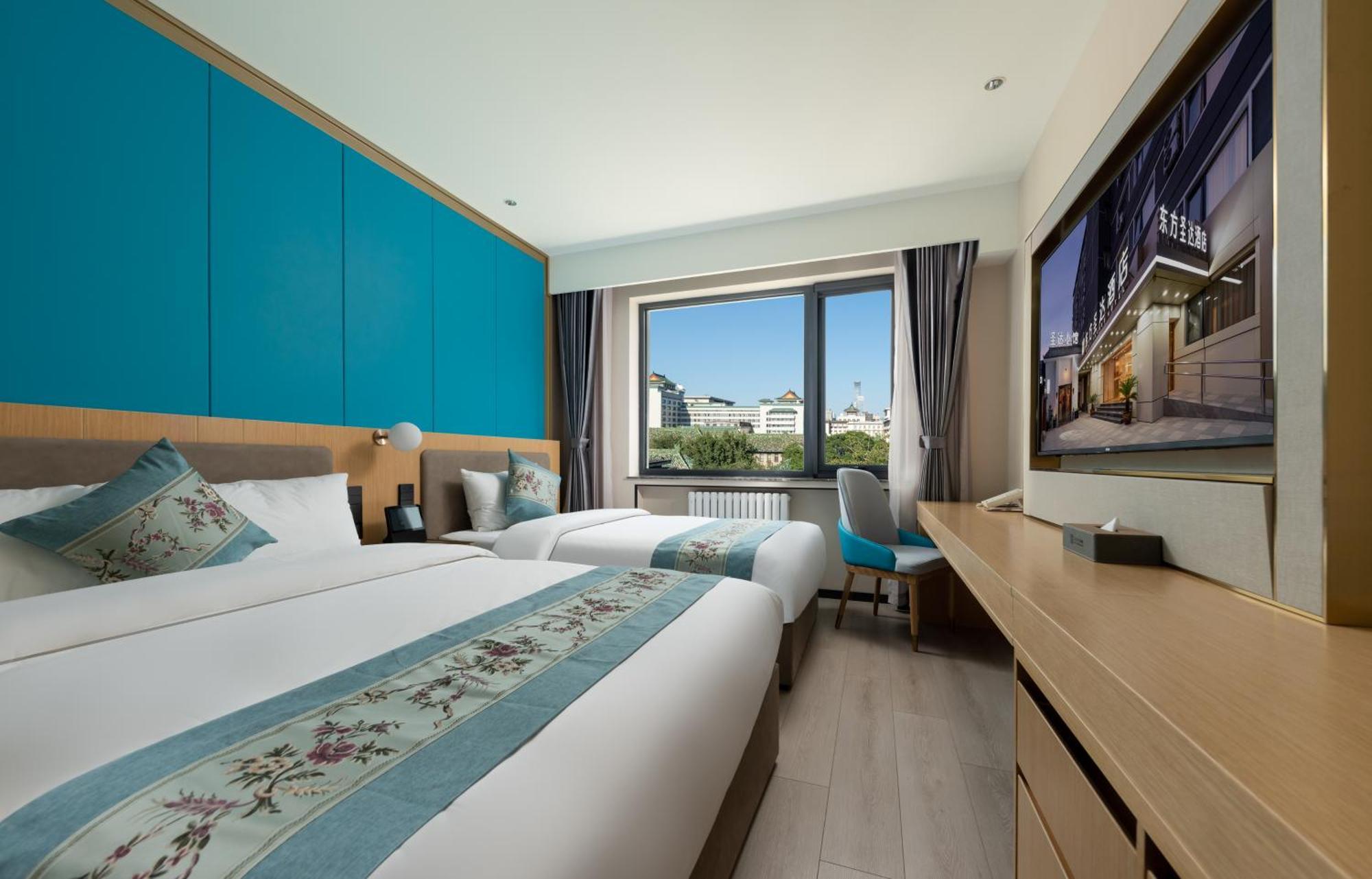 Jingfang Building Smart Hotel - Located In The Busiest Part Of The Downtown Area, Near Beijing Tiananmen Square And The Forbidden City,Wangfujing Shopping Street ,Newly Opened Hotel,Provide Free Laundry Service,Provide Tourism And Ticketing Services Exterior photo