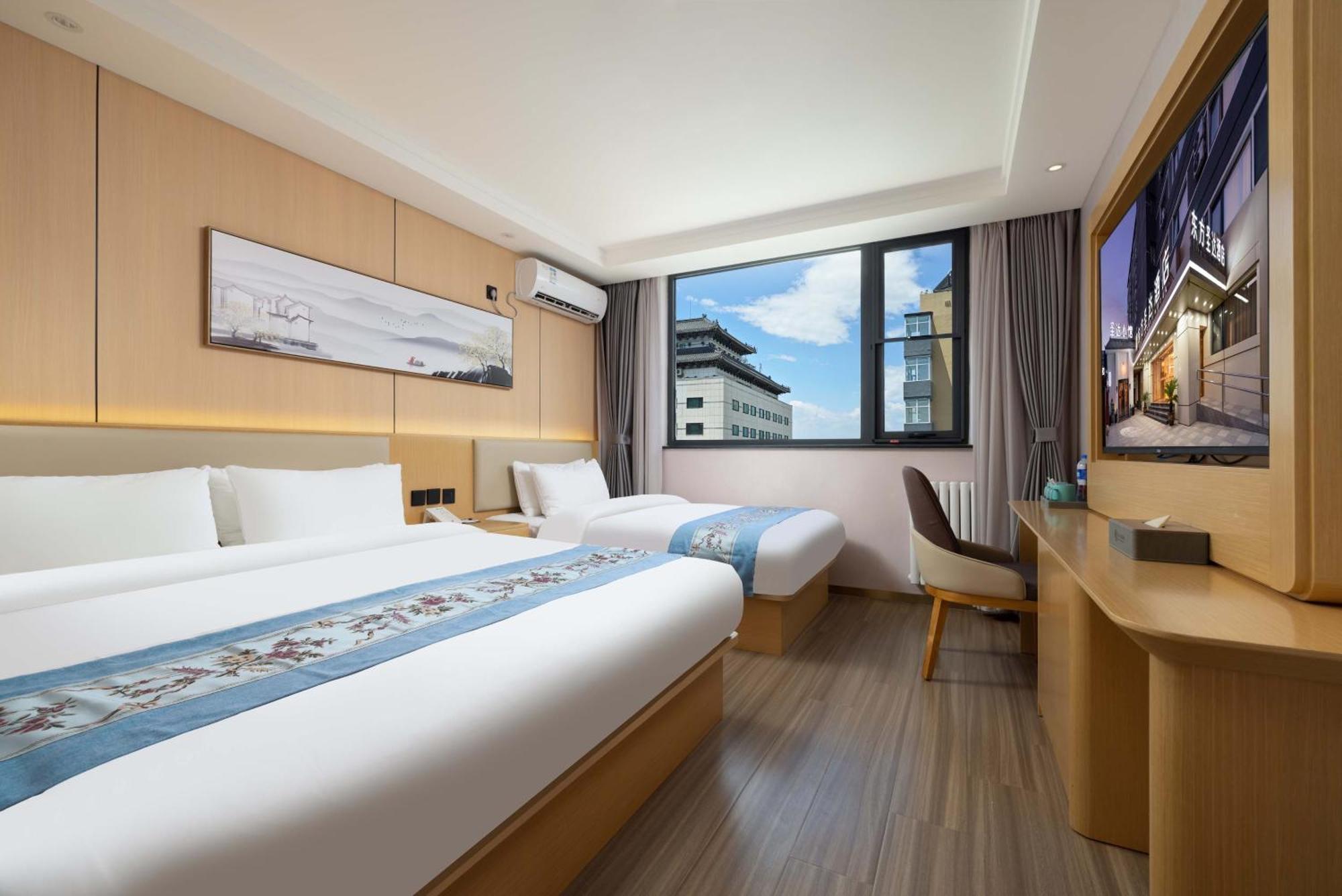 Jingfang Building Smart Hotel - Located In The Busiest Part Of The Downtown Area, Near Beijing Tiananmen Square And The Forbidden City,Wangfujing Shopping Street ,Newly Opened Hotel,Provide Free Laundry Service,Provide Tourism And Ticketing Services Exterior photo